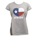 Women&#39;s Texas Strong Heart T Shirt