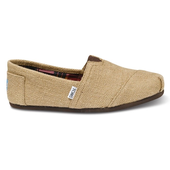 Toms Men's Burlap Classic Slip-on Casual Shoes