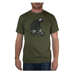 Cyclelogical Men's Bear Short Sleeve T Shirt