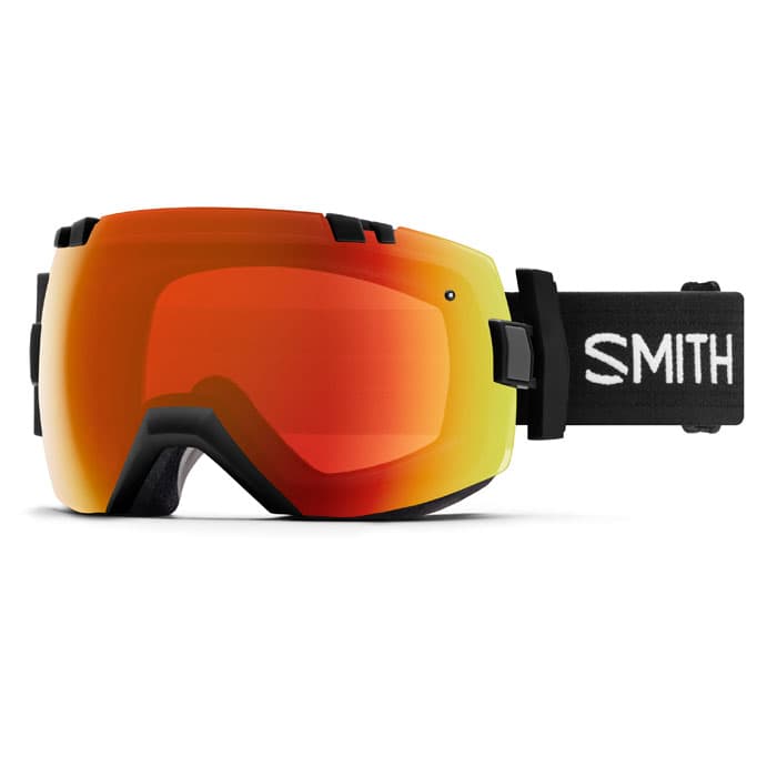 Smith I/OX Snow Goggles With Red Mirror Lens