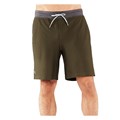 Manduka Men&#39;s Performance Mesh Shorts Front Green