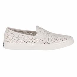 Sperry Women's Seaside Perforated Casual Ivory Shoes