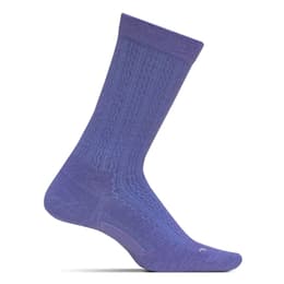 Feetures Women's Texture Ultra Light Crew Socks