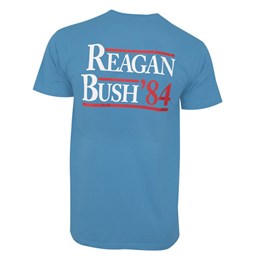 Rowdy Gentleman Men's Reagan Bush '84 Short Sleeve T Shirt