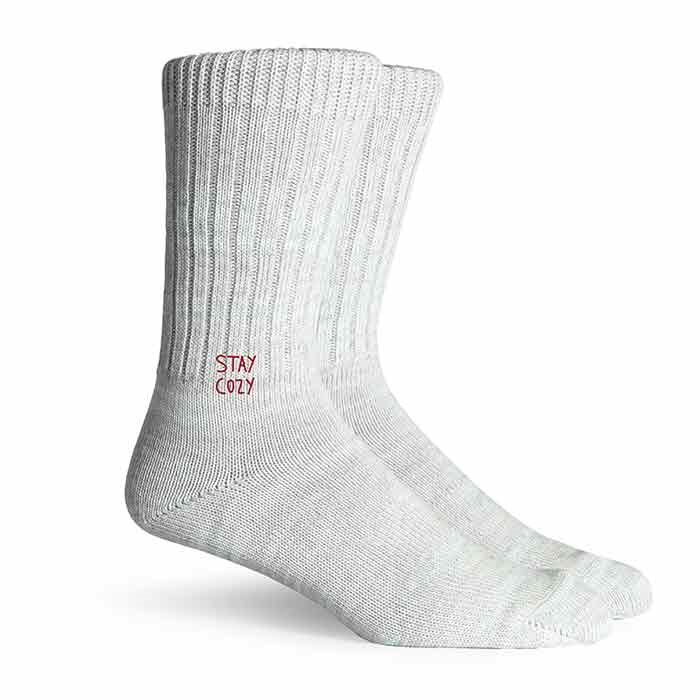 Richer Poorer Men's Stay Cozy Crew Socks