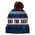 Ski The East Men&#39;s Tailgater Pom Beanie Blue