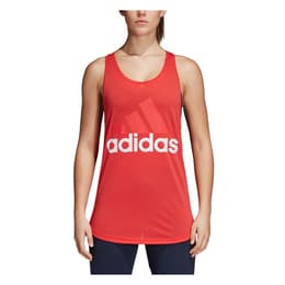 Adidas Women's Essentials Linear Loose Tank Top Real Coral