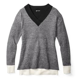 Smartwool Women's Akamina Color Block V-Neck Sweater