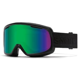 Smith Women's Riot Snow Goggles With Green Sol-X Mirror Lens