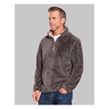 True Grit Men&#39;s Pebble Pile 1/4 Zip Pullove