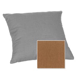 Casual Cushion Corp. 15x15 Throw Pillow - Canvas Teak