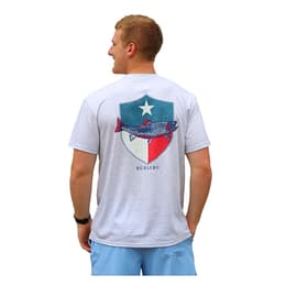 Burlebo Men's Texas Fish Shield T Shirt