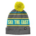 Ski The East Men&#39;s Tailgater Pom Beanie Grey