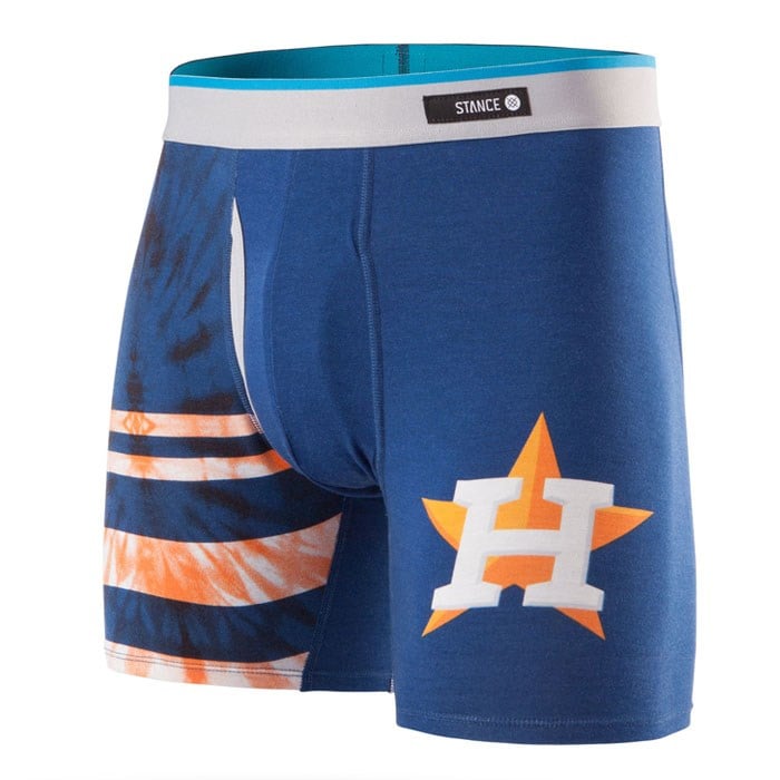 Stance Men's Tie Dye Astros Boxer Briefs