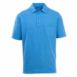 Woolrich Men's Double Forks Short Sleeve Polo Shirt