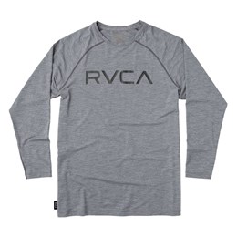 Rvca Men's Micro Mesh Long Sleeve Surf T-Shirt