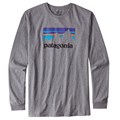 Patagonia Men's Shop Sticker Cotton Long Sleeve T Shirt alt image view 1