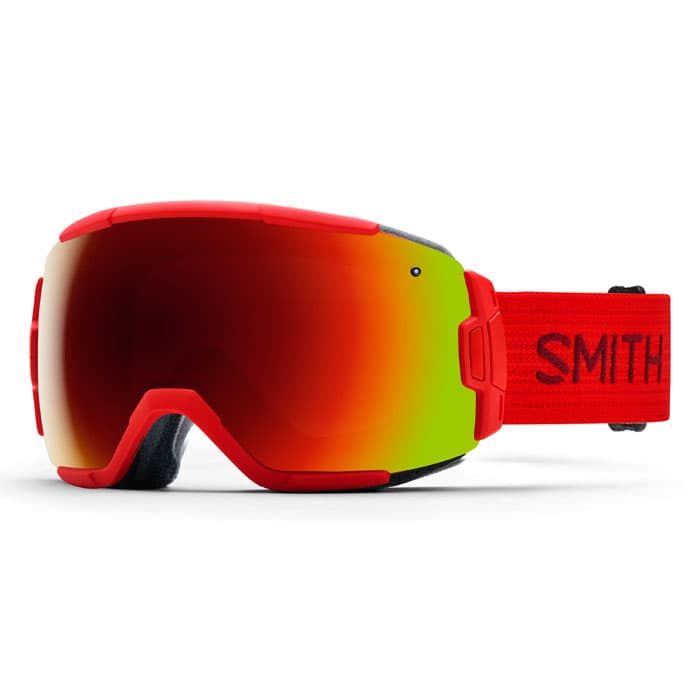 Smith Vice Snow Goggles With Red Sol-X Mirr