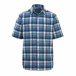 Woolrich Men's Eco Rich Midway Yarn-dye Short Sleeve Shirt
