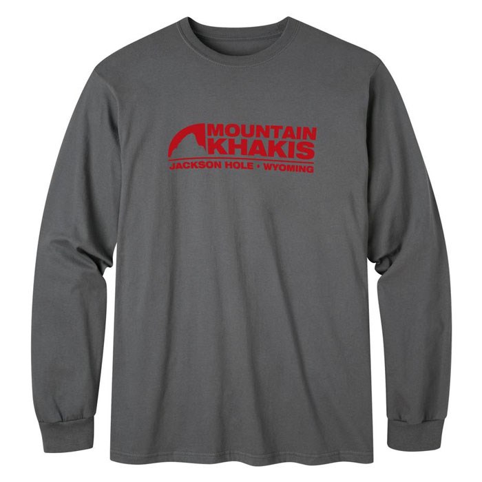 Mountain Khakis Men's Logo Long Sleeve T Sh
