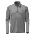 The North Face Men&#39;s Versitas 1/4 Zip Long Sleeve Shirt Grey