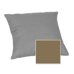 Casual Cushion Corp. 15x15 Throw Pillow - Canvas Hemp