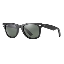 Ray-Ban Wayfarer Classic Sunglasses With Green Lenses