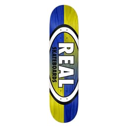 Real Double Dipped Oval 8.06 Skateboard Deck