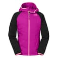 The North Face Girl&#39;s Quilted Fleece Hoodie