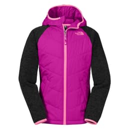 The North Face Girl's Quilted Fleece Hoodie