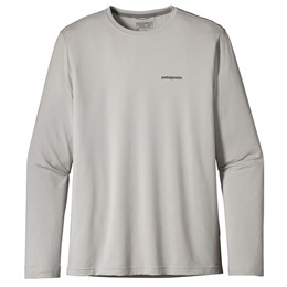 Patagonia Men's Graphic Tech Fish Long Sleeve T Shirt
