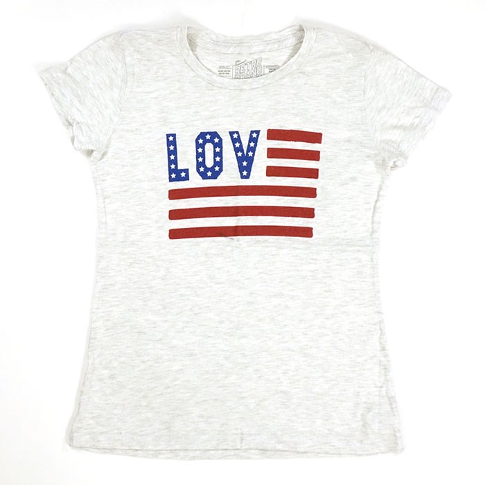 Original Retro Brand Women's Love Short Sle