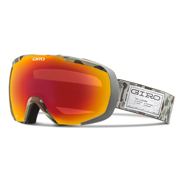 Giro Onset Snow Goggles With Amber Scarlet
