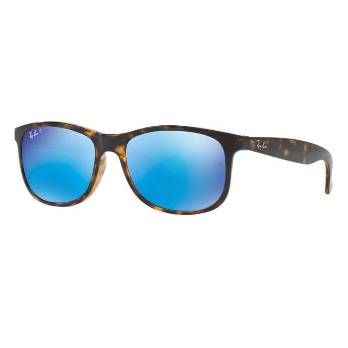 Ray-Ban Andy Sunglasses With Blue Flash Pol