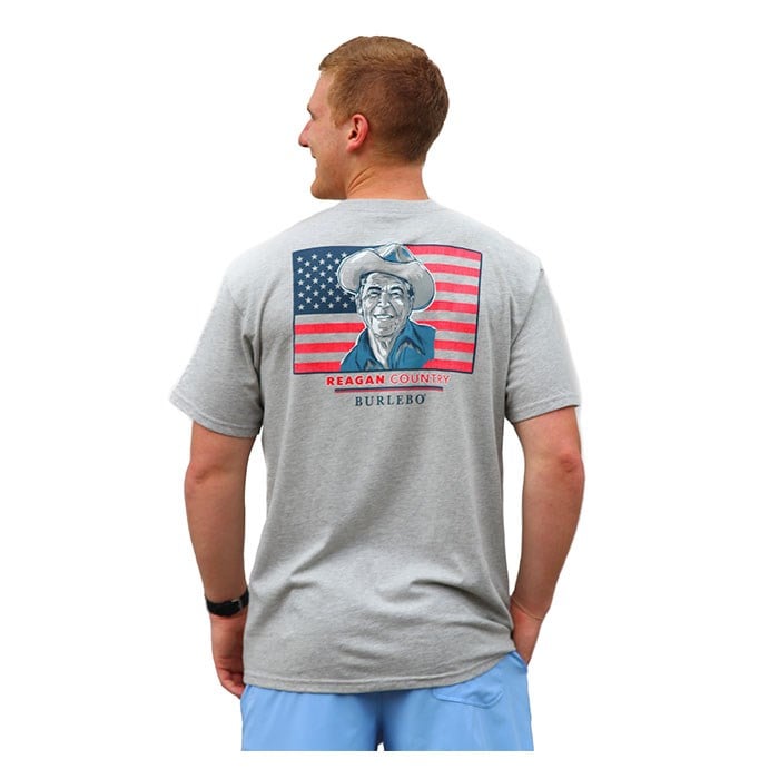 Burlebo Men&#39;s Reagan Country Short Sleeve T