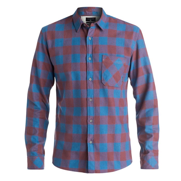 Quiksilver Men's Motherfly Flannel Long Sle