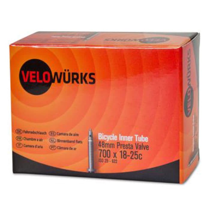 Velowurks Road Bike Presta Valve Inner Tubes