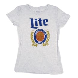 Original Retro Brand Women's Lite Beer Short Sleeve T Shirt
