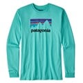 Patagonia Men&#39;s Shop Sticker Cotton Long Sl