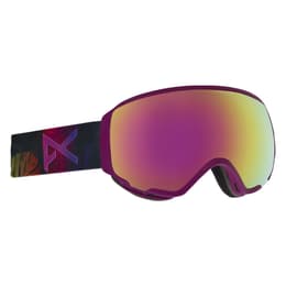 Anon Women's WM1 Snow Goggles with Pink Cobalt Lens