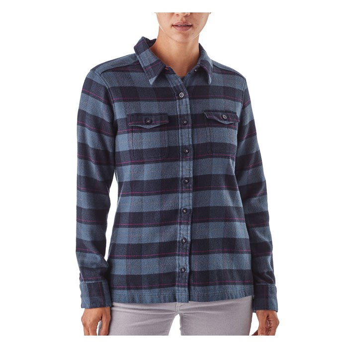 Patagonia Women&#39;s Fjord Long Sleeve Flannel