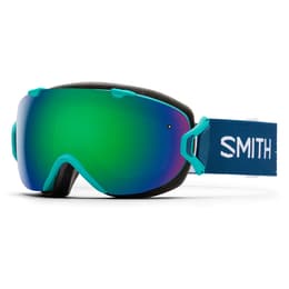 Smith Women's I/OS Snow Goggles With Green Sol-X Mirror Lens