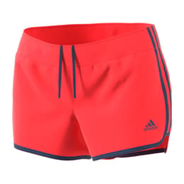 Adidas Women's M10 Icon Woven Running Shorts Real Coral