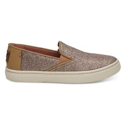 Toms Girl's Luca Casual Shoes Gold Iridescent Glimmer