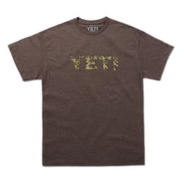 YETI Men's Camo Logo Short Sleeve T Shirt