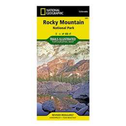 National Geographic Rocky Mountain National Park Trails Illustrated Topographical Map