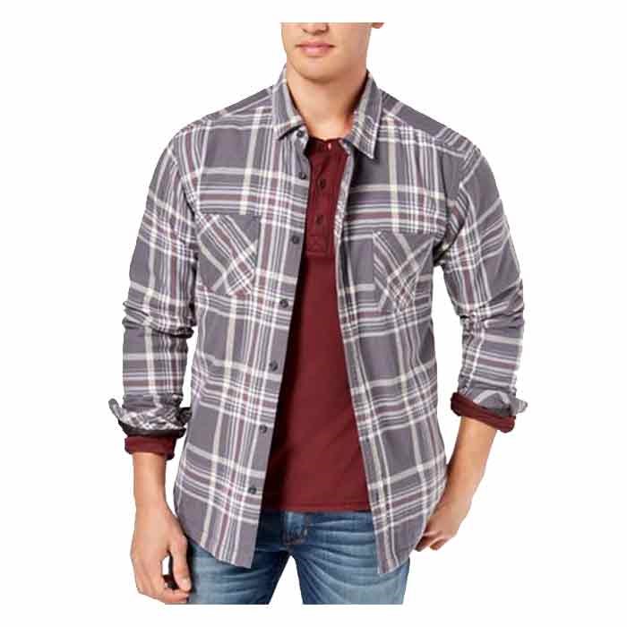 Quiksilver Men's Flannel Quilt-Lined Long S