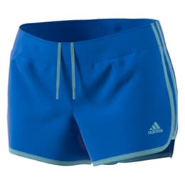 Adidas Women's M10 Icon Woven Running Shorts Hi-Res Blue