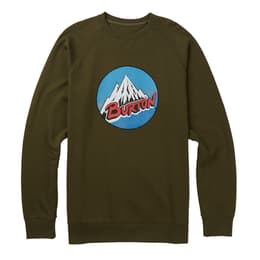 Burton Men's Retro Mountain Crew Sweater Dusty Olive