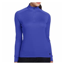 Hot Chillys Women's Peachskins Solid 1/4 Zip Base Layer Top